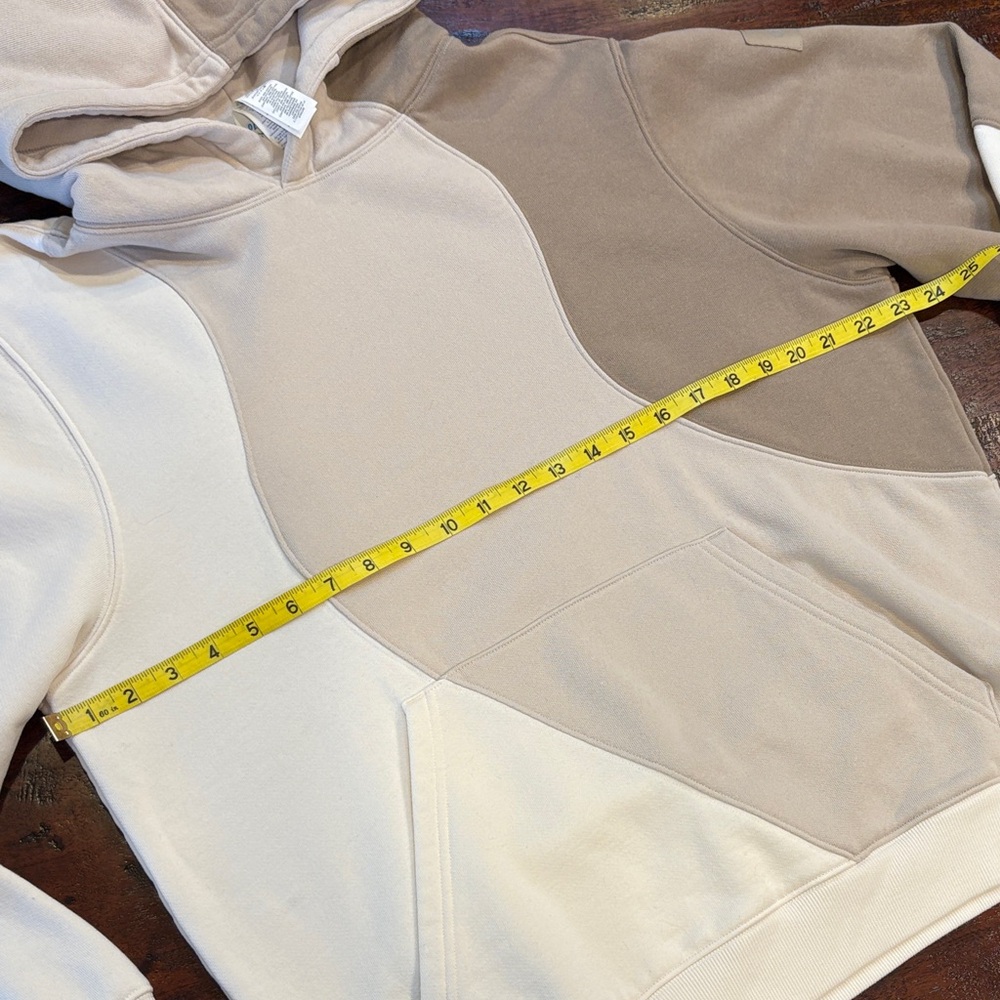 ALO Yoga Make Waves Hoodie in Ivory/Bone/Gravel size XXS EUC - Picture 11 of 12
